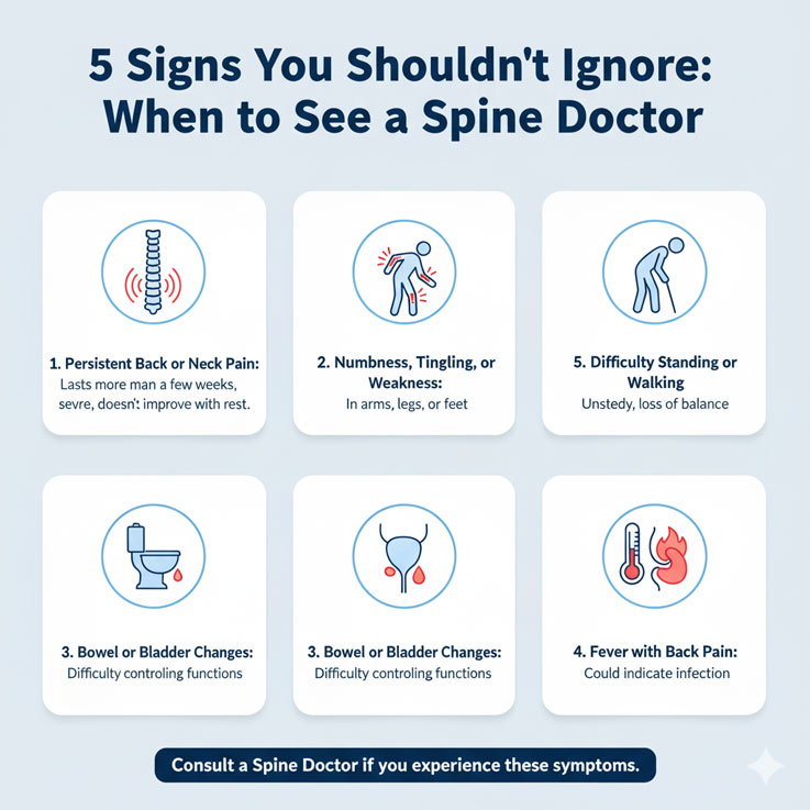 5 Signs You Shouldn’t Ignore: When to See a Spine Doctor in Hyderabad